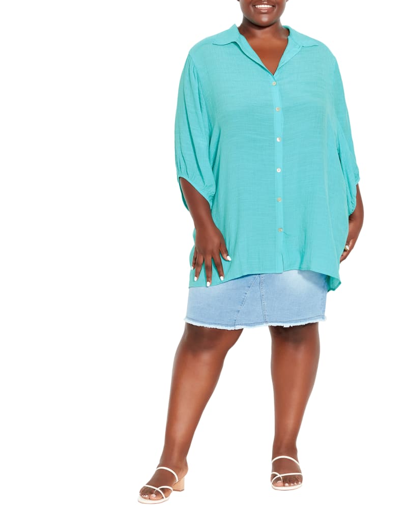 Plus size model wearing  by avenue | Dia&Co | dia_product_style_image_id:202779